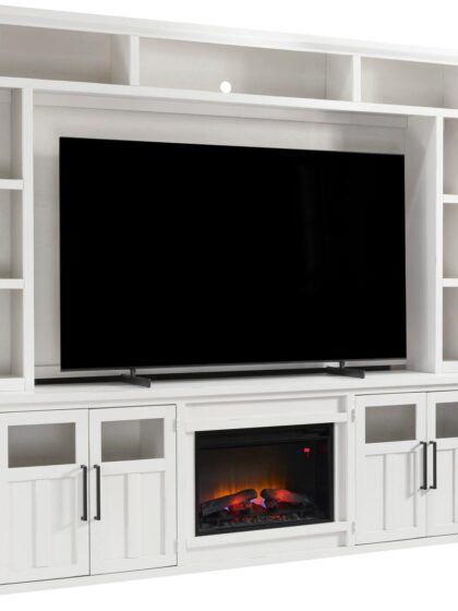 98" Fireplace Console