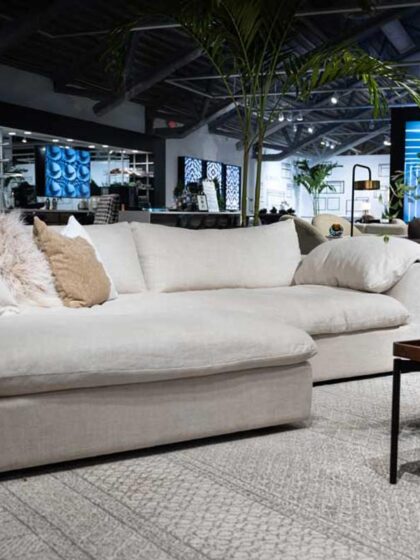 Espen Sofa Custom Stationary Furniture American Leather